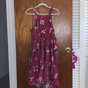 Floral summer dress.